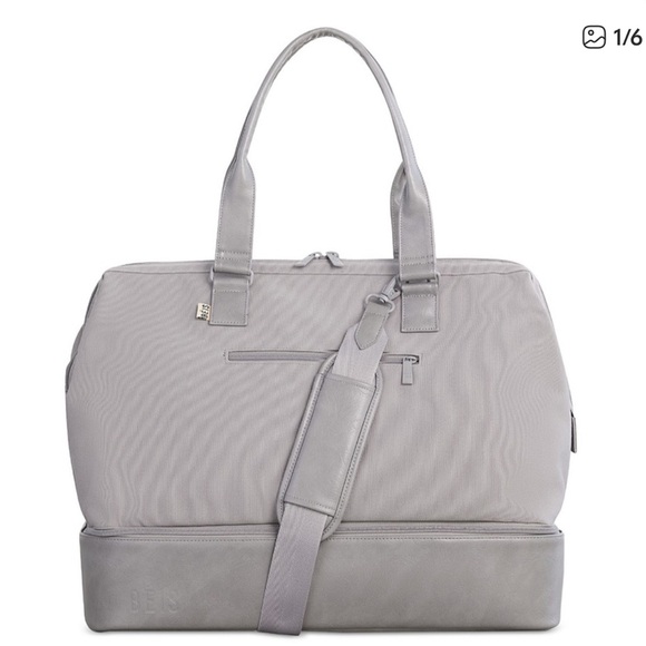 Beis Mini Weekender NWT Gray - Picture 4 of 5